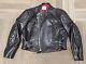 Mint Lewis Leathers Aviakit Monza Padded Black Leather Motorcycle Jacket 46