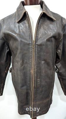 M. JULIAN Wilsons Men's S Brown Leather Jacket Removable THINSULATE Liner VEUC M. JULIAN Wilsons Men's S Brown Leather Jacket Removable THINSULATE Liner VEUC