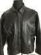 M M LEATHER Goods Black Lined Motorcycle Biker Riding Jacket Size 4XL(L) VINTAGE