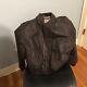 M Men's Bomber Jacket US Air force Leather Motorcycle Jacket Lined