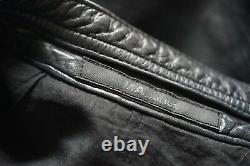 Ma JULIUS 7 lamb leather biker moto collar jacket sz2 eu46 sml slim fit Japan