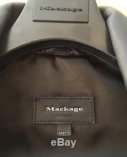 Mackage Crop Moto leather jacket size XXS