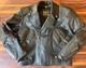 Mad Max Vintage Motorcycle Jacket Road Warrior Black Leather Vented Sz 48 L XL