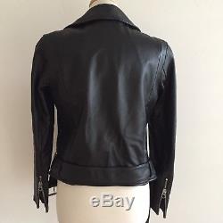 Madewell Ultimate Leather Motorcycle Jacket, Small