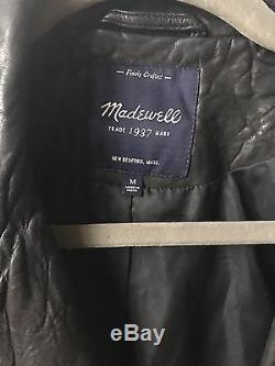Madewell Washed Leather Motorcycle Jacket