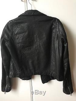 Madewell Washed Leather Motorcycle Jacket