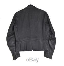 Maison Margiela Line 10 Men Waxed Spalmatura Leather Effect Jacket Size 46/M