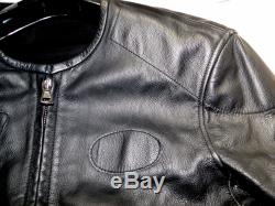Maison Martin Margiela Vintage Backwardsblack Biker Leather Jacket