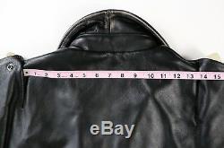 Maison Martin Margiela x HM H&M Black Motorcycle Leather Jacket Size 6