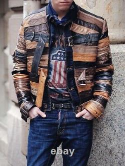 Maison Martin Margiela x H&M Leather Belt Jacket Size L