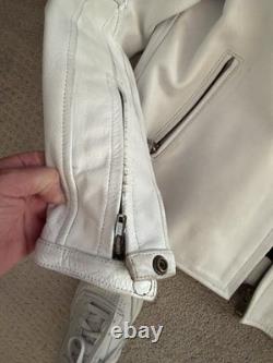 Max UNLIMITED Vintage Leather Rising Star Jacket Made in Italy Compare To Nexx