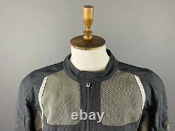 Men BMW Motorrad Air Flow 3 Full Zip Biker Jacket Size 56R