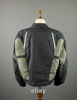 Men BMW Motorrad Air Flow 3 Full Zip Biker Jacket Size 56R