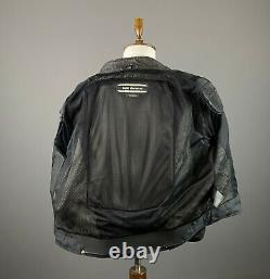 Men BMW Motorrad Air Flow 3 Full Zip Biker Jacket Size 56R