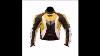Men S Yellow And Black Motorcycle Racking Leather Jacket