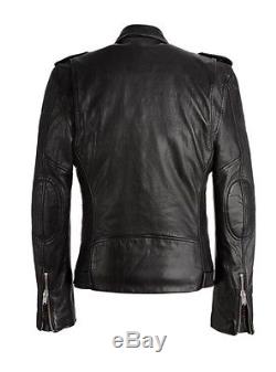 Men's BLKDNM Leather Jacket 5 Size M