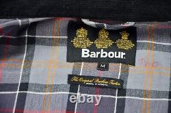 Men's Barbour International Trials Waxed Jacket Belted Black England Size M