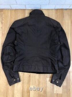 Men's Belstaff Trialmaster Legend Waxed Jacket Motorcycle Belted Italy Size 40