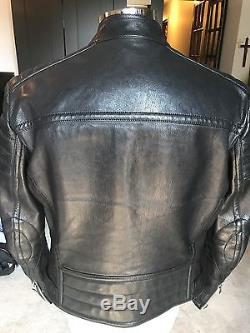Men's Black sz 52R Tom Ford leather motorcycle jacket that still sells in store