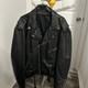 Men's Heavy Duty Biker Leather Motorcycle Jacket Size 56