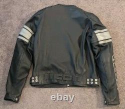 Men's Icon Pursuit Jacket Asphalt Technologies with Armor & Lining Leather Jacket