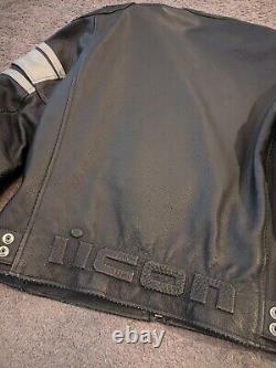 Men's Icon Pursuit Jacket Asphalt Technologies with Armor & Lining Leather Jacket