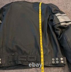 Men's Icon Pursuit Jacket Asphalt Technologies with Armor & Lining Leather Jacket