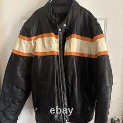 Men's Leather Biker Jacket