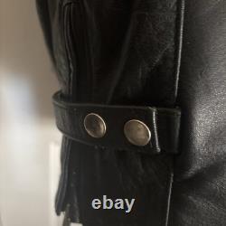 Men's Leather Biker Jacket