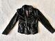 Men's Lucky Brand Titan Leather Motorcycle Biker Jacket Size MEDIUM slim fit