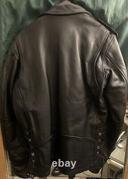 Men's Milwaukee Leather Motorcycle Jacket Size L