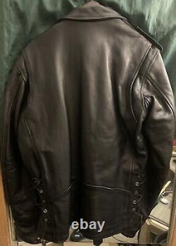 Men's Milwaukee Leather Motorcycle Jacket Size L