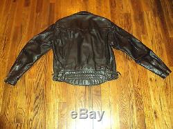 Men's Pre-owned Langlitz Leathers Motorcycle Vtg Jacket Size S
