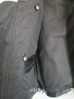 Men's RARE Vanson Leathers Bones FLAT-TRACK Black Leather Jacket size Medium 42