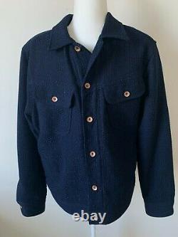 Men's Taylor Stitch The Long Haul Jacket in Indigo Sashiko M 40 $228 MSRP