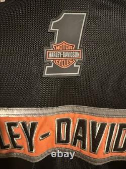 Men's Trenton Mesh Harley Davidson Riding Biker Jacket Size Large