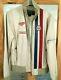 Men's Vintage Le Mans Leather Jacket DAKOTA ORIGINAL Gulf Blouson Jacky Lckx