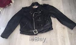Men's Vintage Schott Perfecto Leather Motorcycle Jacket