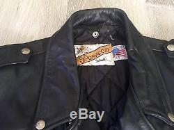 Men's Vintage Schott Perfecto Leather Motorcycle Jacket