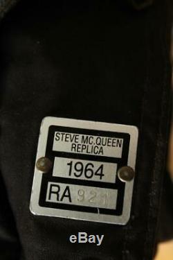 Mens BELSTAFF Steve McQueen 1964 WAXED Motorcycle Jacket Size Large