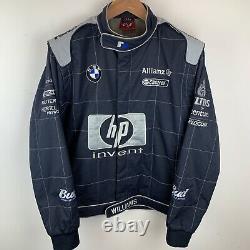 Mens Blue BMW Williams F1 Team Racing Jacket Size XL