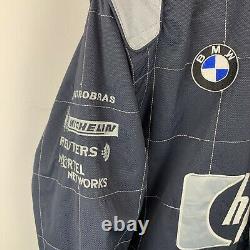 Mens Blue BMW Williams F1 Team Racing Jacket Size XL