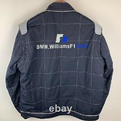 Mens Blue BMW Williams F1 Team Racing Jacket Size XL