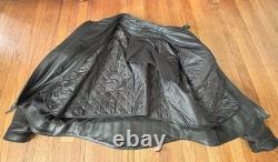 Mens Fox Creek Motorcycle Leather Racing Jacket