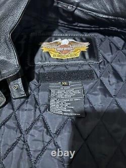 Mens Harley Davidson Leather Jacket X Large