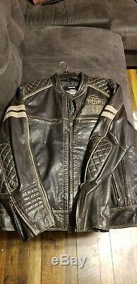 Mens Harley Davidson Leather Jacket Xxl. Only Wore A Couple Times