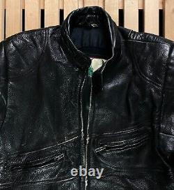 Mens Leather Motorcycle Suit Belstaff Vintage Size 44
