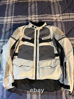 Mens Motorcycle Jacket/Rev'it Cayenne Pro/Summer/Textile/Mesh panel/Adventure