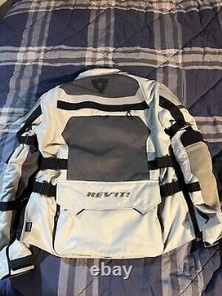 Mens Motorcycle Jacket/Rev'it Cayenne Pro/Summer/Textile/Mesh panel/Adventure