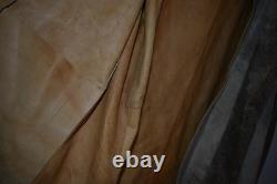 Mens REMY LEATHER Brown Butter Soft Leather Jacket Coat Size 40 Y-5